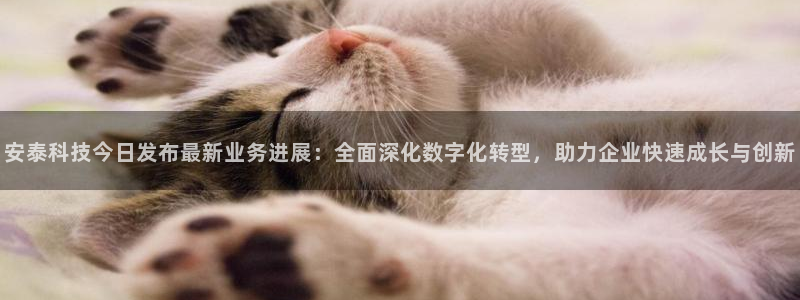 安泰科技今日发布最新业务进展：全面深化数字化转型，助力企业快速成长与创新